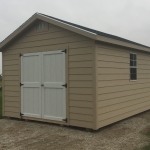 Whitewater gable with LP lap siding and windows